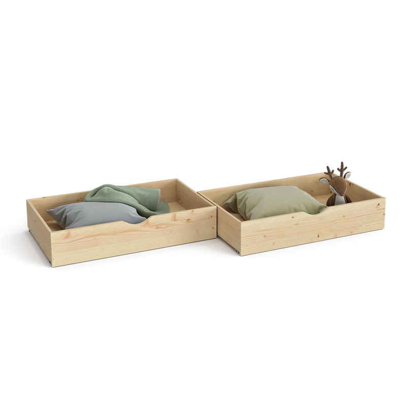 Liv Underbed Storage Drawers, Brown