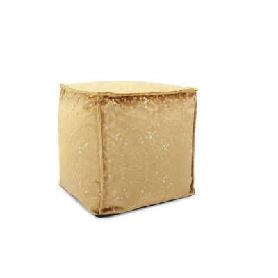 Pouf carré de 20 po de largeur