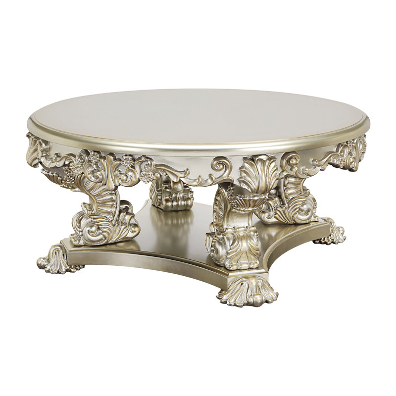 Table basse à tablette avec rangement