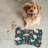 Classic Oceans - 1 Piece Bone Shape Feeding Mat