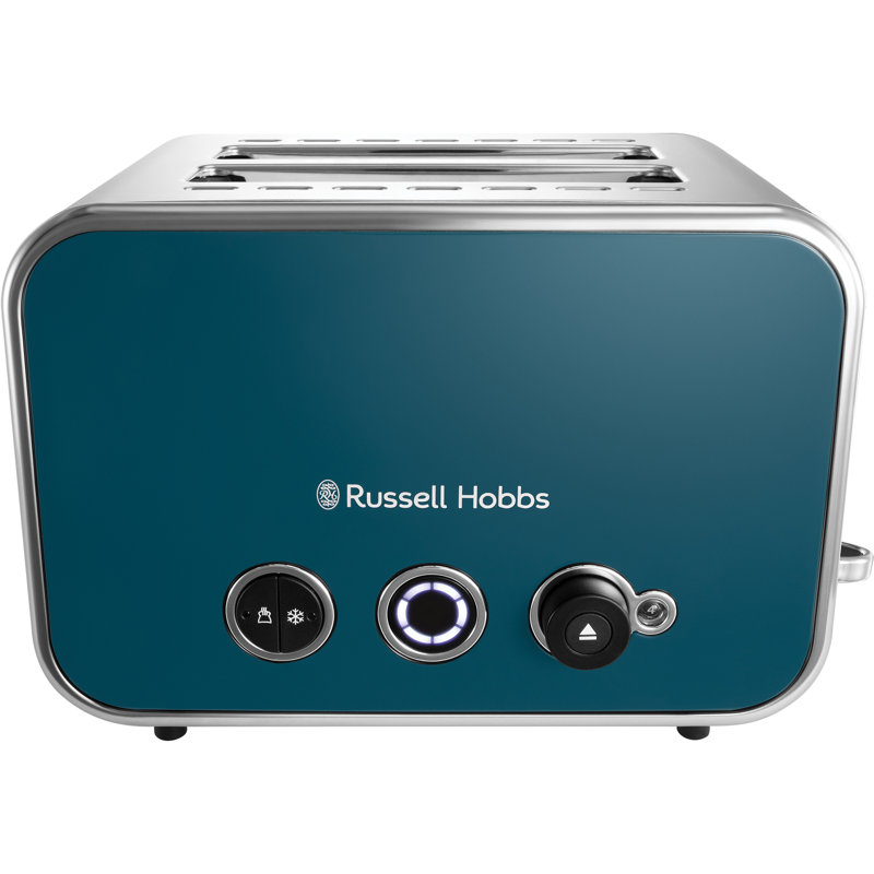 Russell Hobbs Distinctions 2 Slice Toaster, Ocean Blue