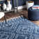 Armaghan Southwestern Blue Area Rug