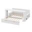 Lit de jour extensible avec bureau amovible et table d'appoint hydraulique, canapé multifonctionnel 4-en-1 Be-1351260419-1351260421