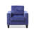 Caceres Velvet Armchair-27099360