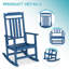 Ensemble de 2 chaises berçantes d'extérieur surdimensionnées-360946969