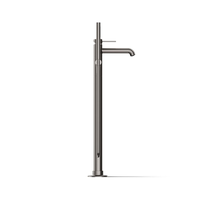 Occasion Floor-Mount Bath Filler Trim With Handshower