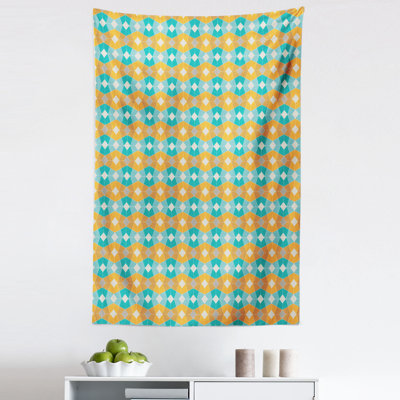 Geometric Tapestry Wall Hanging
