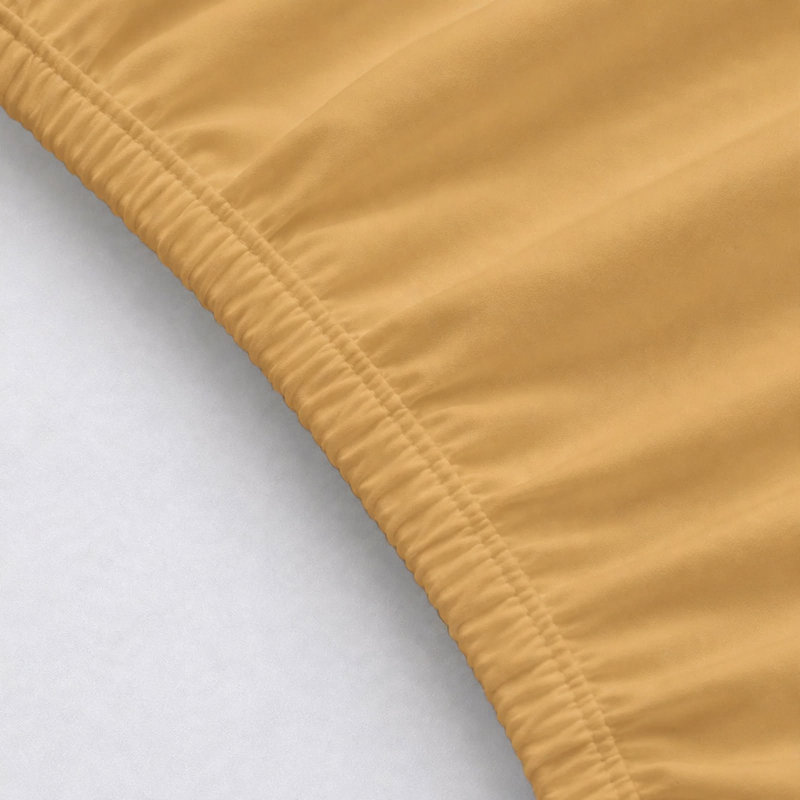 6-Piece Premium Deep Pockets Microfiber Sheet Set, Full, Gold