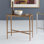 10'' W Glass Console Table