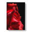 Petals Of A Red Rose In Abstract - Wrapped Canvas-55338438