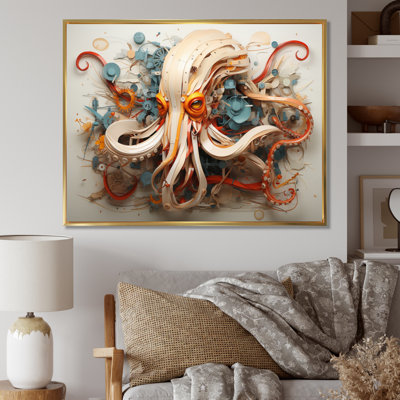 " Squid Enigmatic Cephalopod Geometric II "