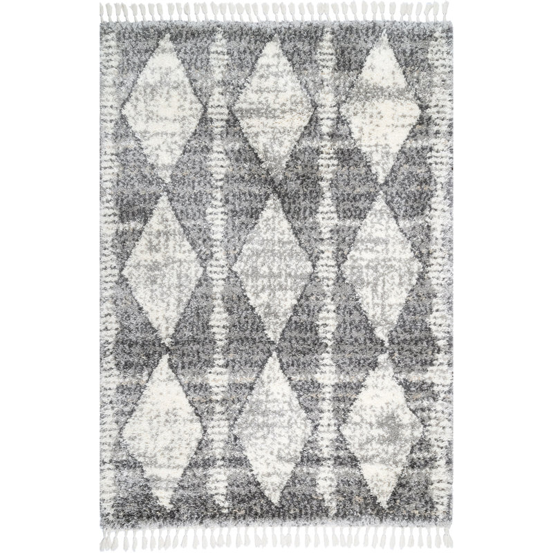 Hedlund Geometric Indoor Rug, Square 6'