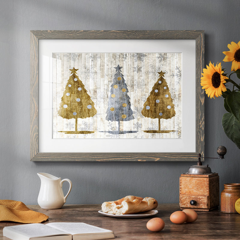 Collection sophistiquée de Noël A, Gris, H 22 po x l 32 po x P 1,5 po