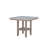 Square Bar Table With Marble Finish, Kitchen Table