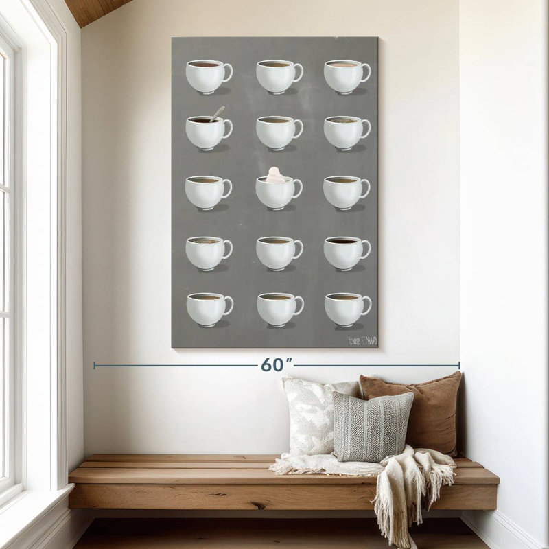 Yarlin Give Me All The Coffee, 51" H x 34" W