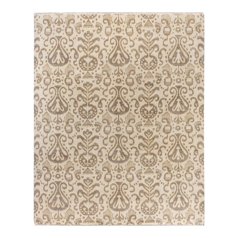 Brazier One-of-a-Kind 8' 3" X 10' 2" Wool Area Rug Beige
