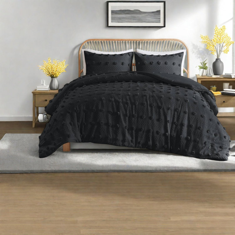 Ensembles de literie de qualité supérieure, grand jacquard moderne en polyester pour la maison