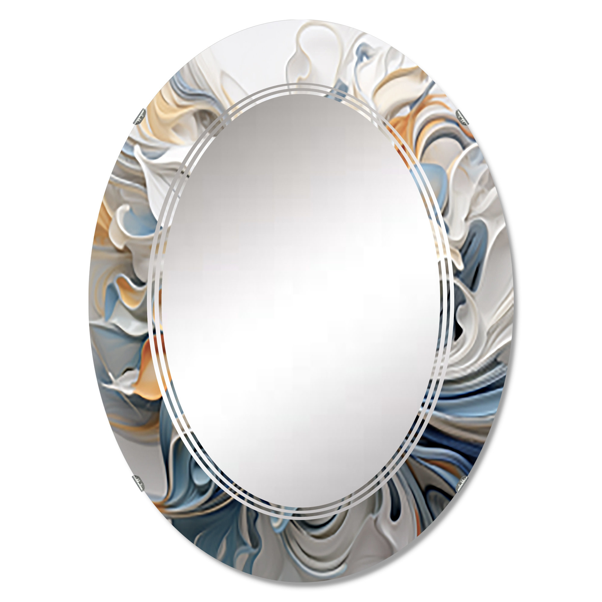 East Urban Home Wilm Oval Wall Mirror | Wayfair