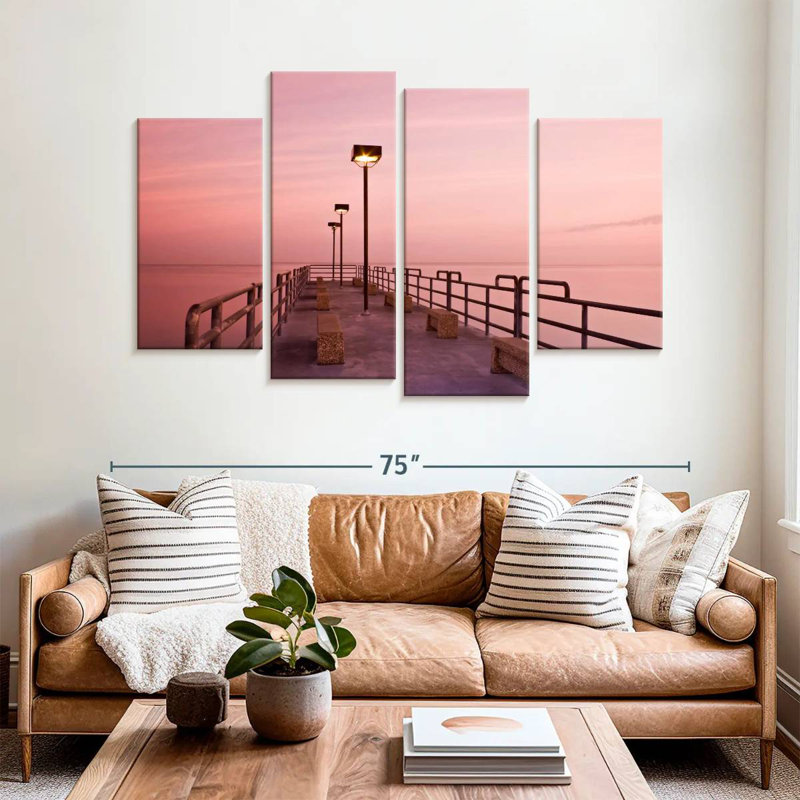 Aletra Edgewood Park Pier, 42" H x 68" W