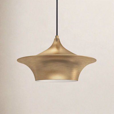 Alexia Single Light Metal Pendant