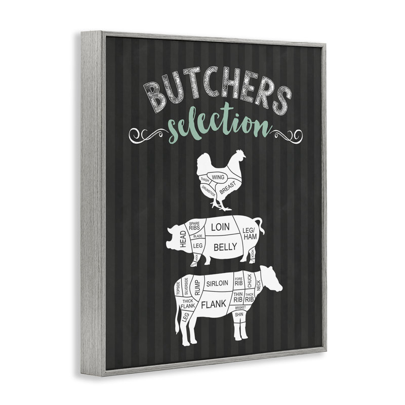 Giclée encadrée par Butchers, Estampe numérique Farmhouse, H 14 po x l 11 po