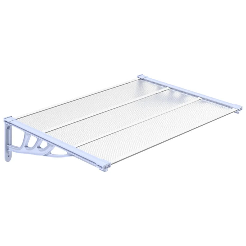 Artima Patio Awning, Grey/Clear