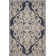 Danyea Oriental Medallion Navy Area Rug