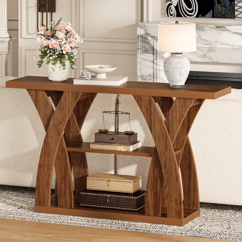Table basse en bois Farmhouse, Brun