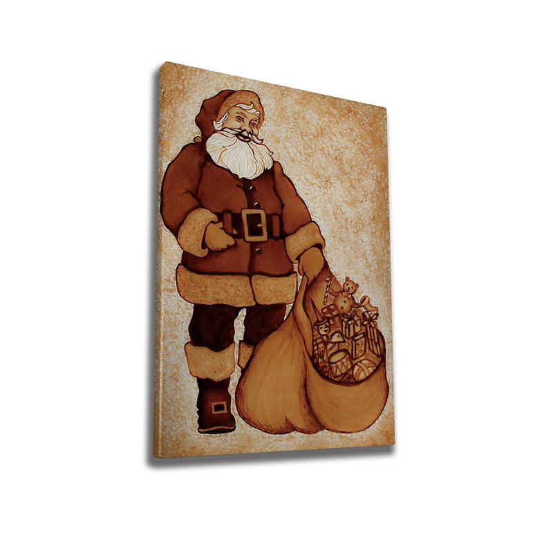 Peinture décorative sur toile, H 27,56 po x l 19,69 po