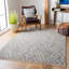 Tapis géométrique en laine tissé à la main Reitz Kilim-1453217307