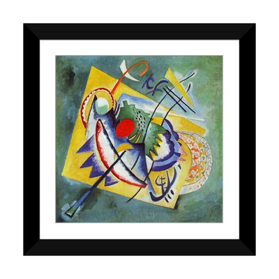 « red oval » par wassily kandinsky,, reproduction d’art sur toile