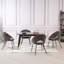 Ashland Engineered Marble Dining Table with Black Metal Legs-1623970296