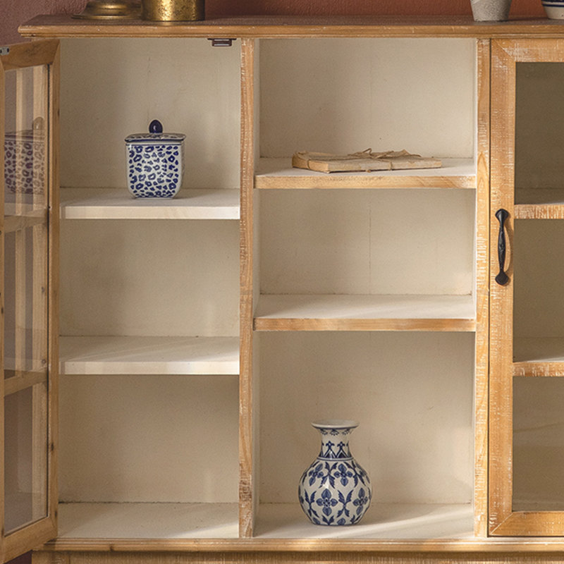 Armoire d'entrée en bois massif Americana Vintage