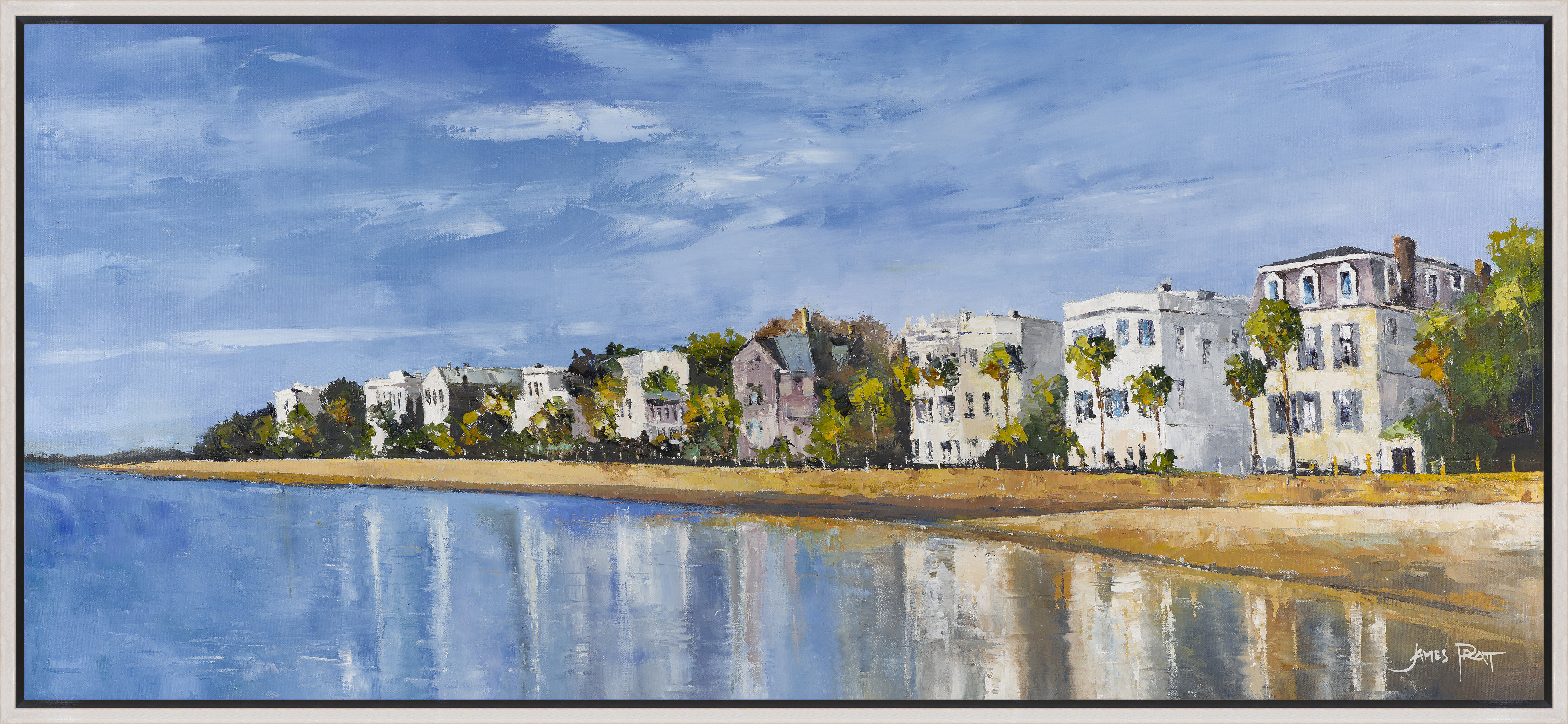 Chelsea Art Studio The Battery by James Pratt - Floater Frame Painting ...