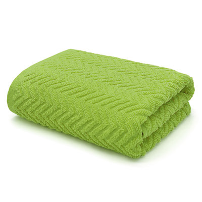 Parmvir Moda Cotton Chevron Hand Towel