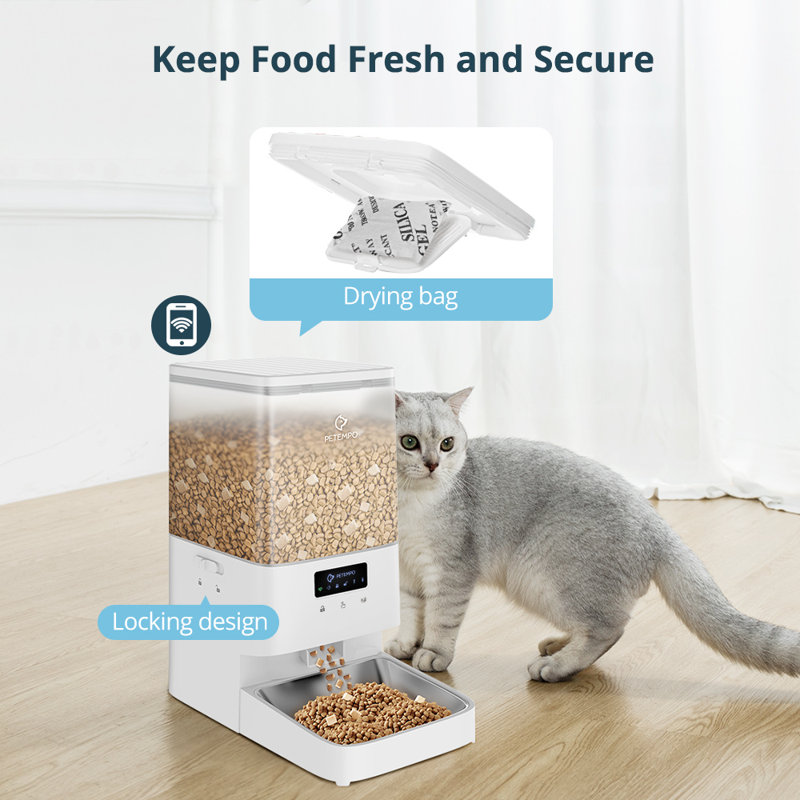 21.125 Cups Anti-Skid Automatic Feeder