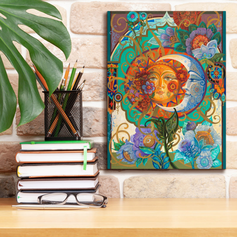Art mural sur toile «The Partners» par David Galchutt, H 16 po x l 12 po x P 0,75 po