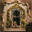 Décoration de Noël en PVC pour arche verte