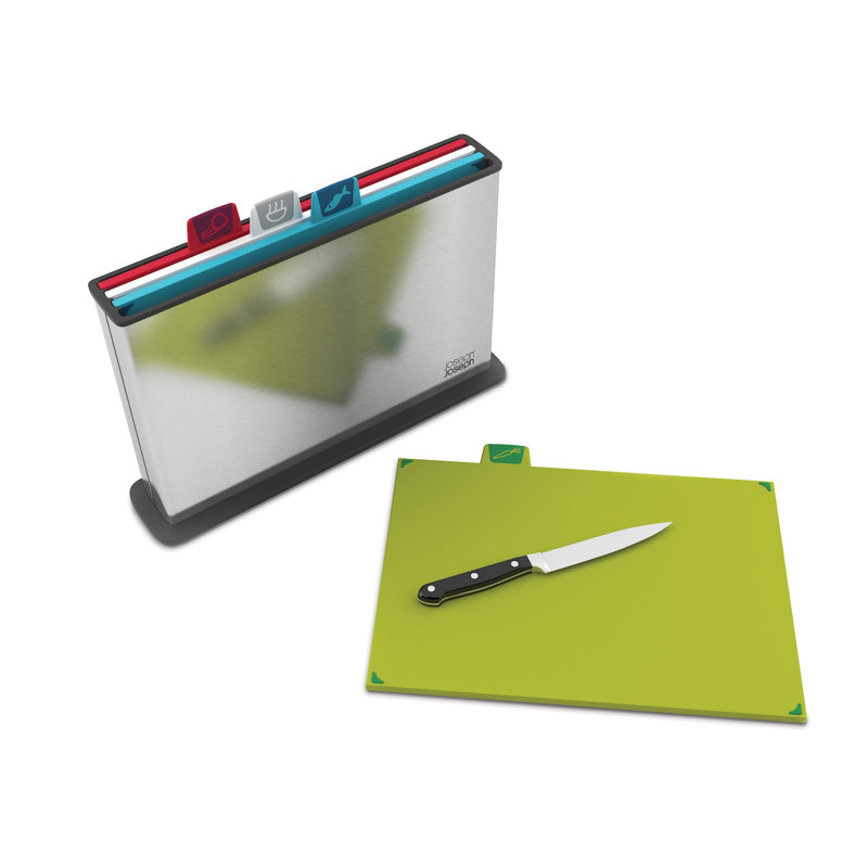Joseph Joseph Index Steel Chopping Board Set