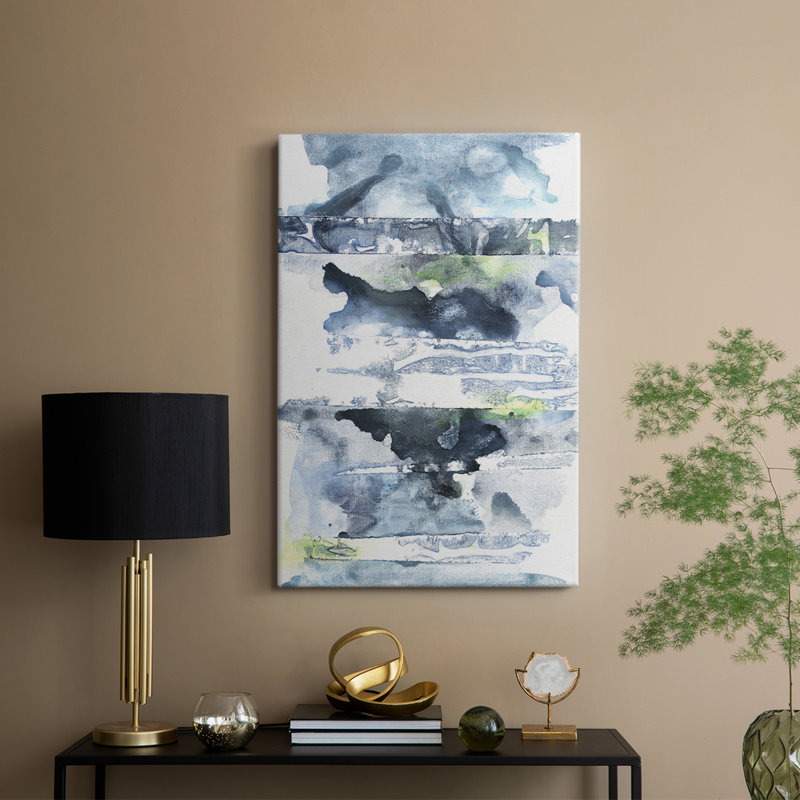 Blue Memories II - galerie sur mesure, H 18 po x l 12 po