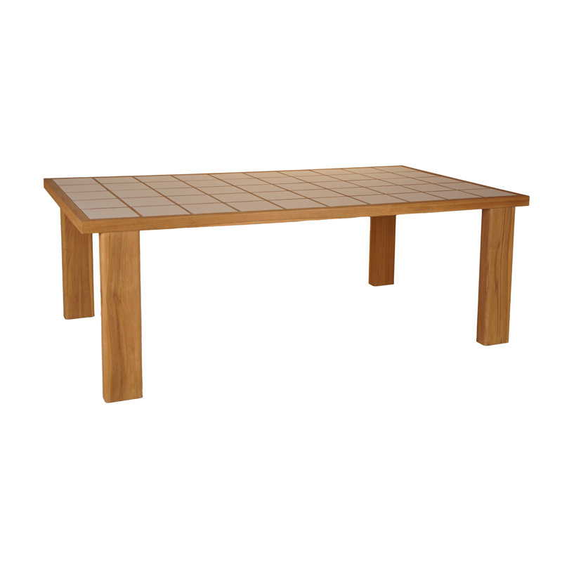 Table de salle à manger Colunga, Naturel