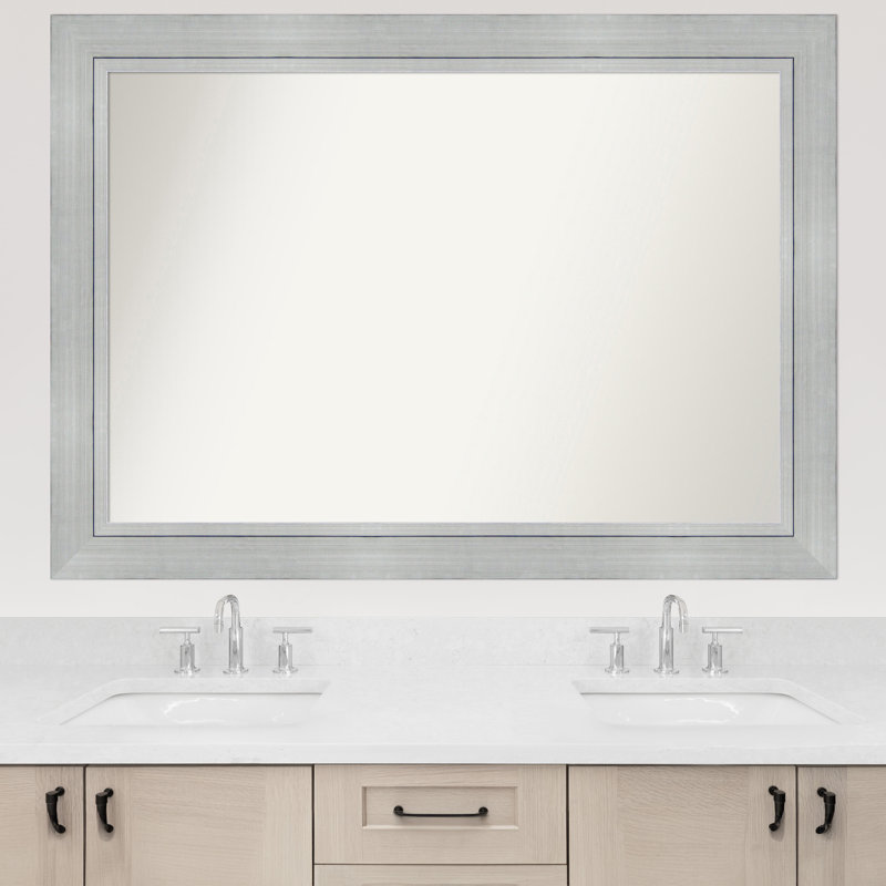 Yousef Solid Wood Wall Mirror, Rectangle, 38.25" x 53.25"