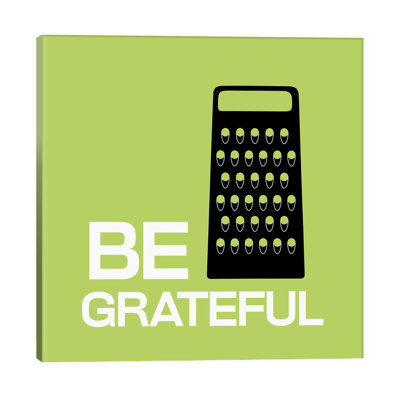 Be Greatful - No Frame Print on Canvas