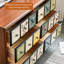 Commode multifonctionnelle peinte de style champêtre américain