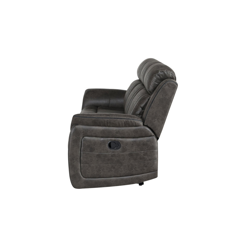 Canapé inclinable gris Steban