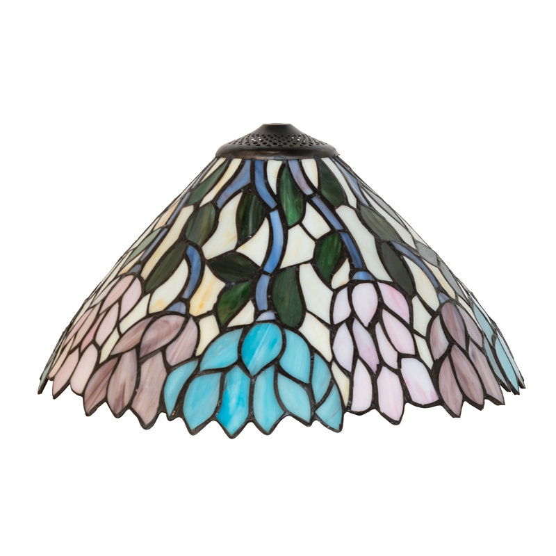 14" Wide Wisteria Shade