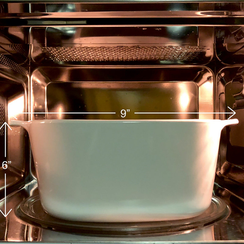 Equator Advanced Appliances 0.8 Cubic Feet 800 Watt Built-In Microwave