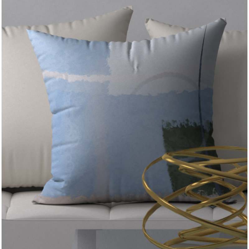 Housse de coussin décoratif carrée Genius, 18" x 18"