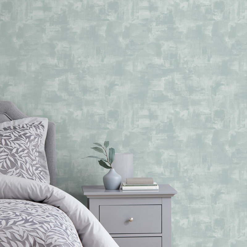 Papier peint Ives Aqua Painterly