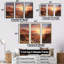 «Canyon Desert Sunset», ensemble d'art mural Canyon-1790337977-1790337857